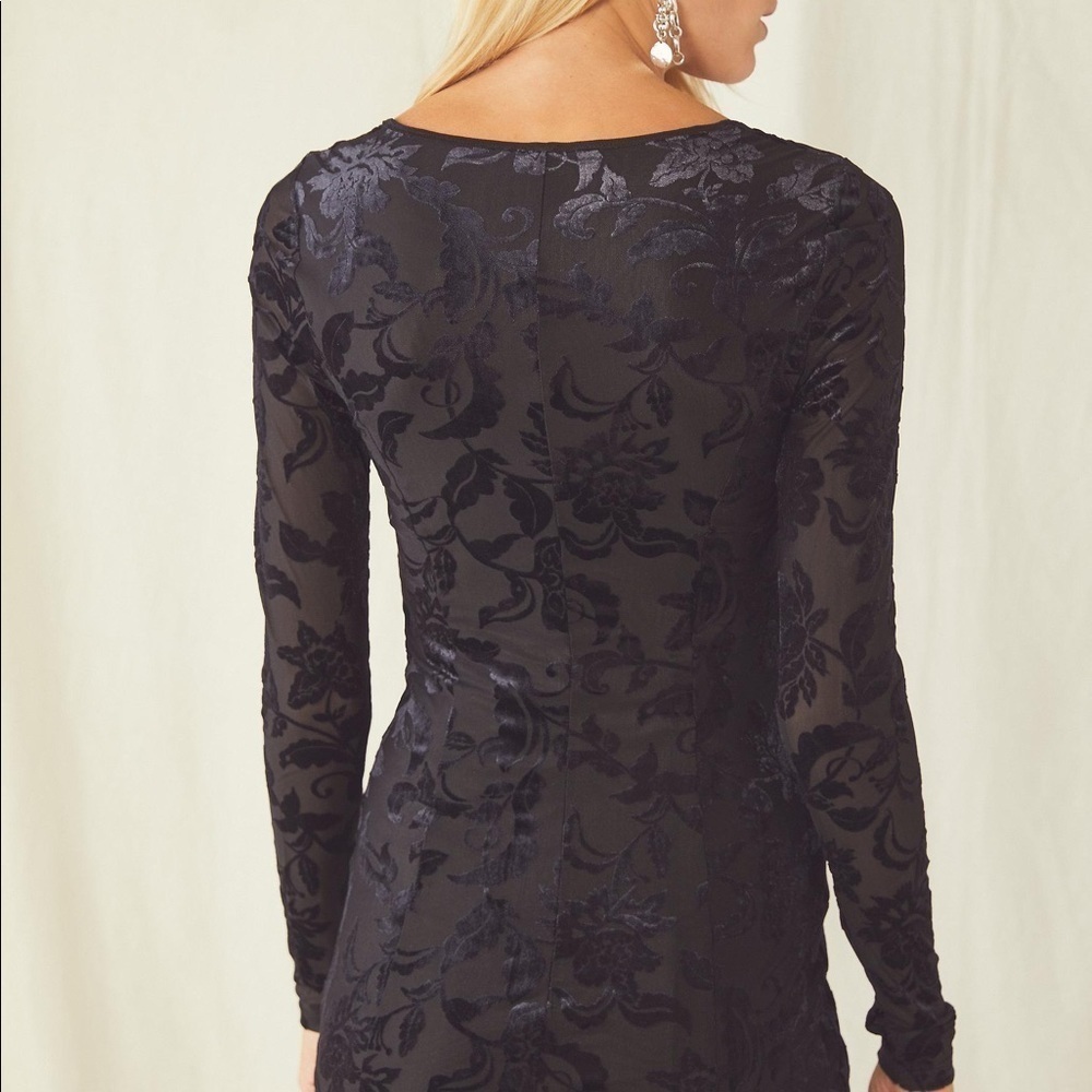 Free People Lotta Love Black Slip Dress - Picture 7 of 16